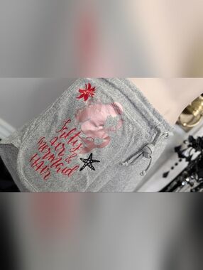 Custom Design Mermaid Vinyl Decal Shorts LG